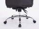 Rozkładany fotel biurowy TROY XL obrotowy podnóżek CIEMNOSZARY