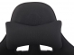 Fotel dla gracza masażer podgrzewany z podnóżkiem Turbo XFM czarno-czarna tapicerkaowa