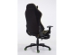 Racing Krzesło biurowe Shift tapicerka z podnóżkiem CZARNO-ZIELONA
